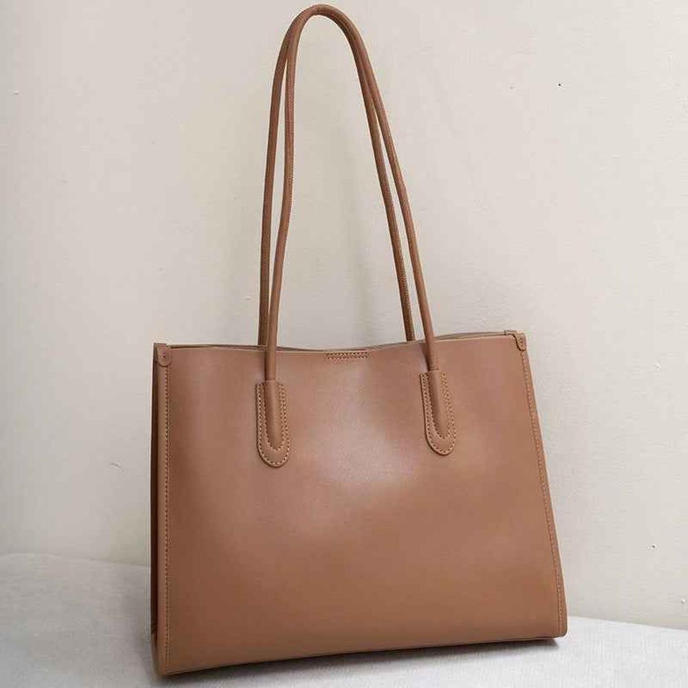 Genuine Leather Large Capacity tote Bag
