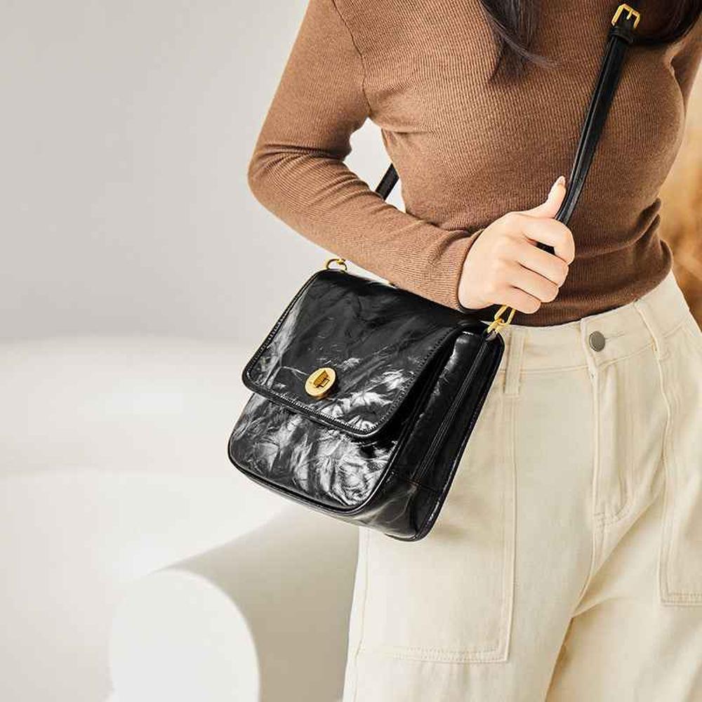 Genuine Leather Shoulder Bag