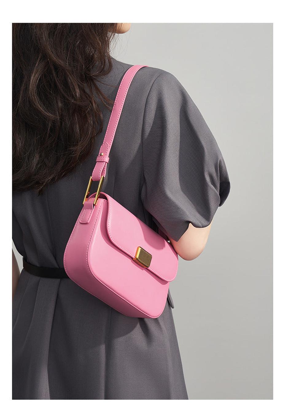 Genuine Leather Shoulder Bag – Versatile & Chic