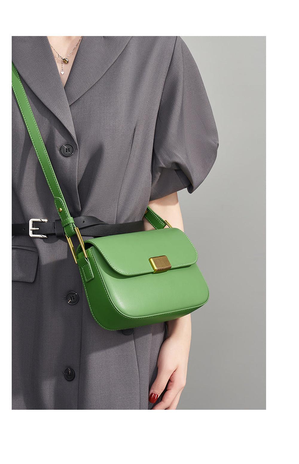 Genuine Leather Shoulder Bag – Versatile & Chic