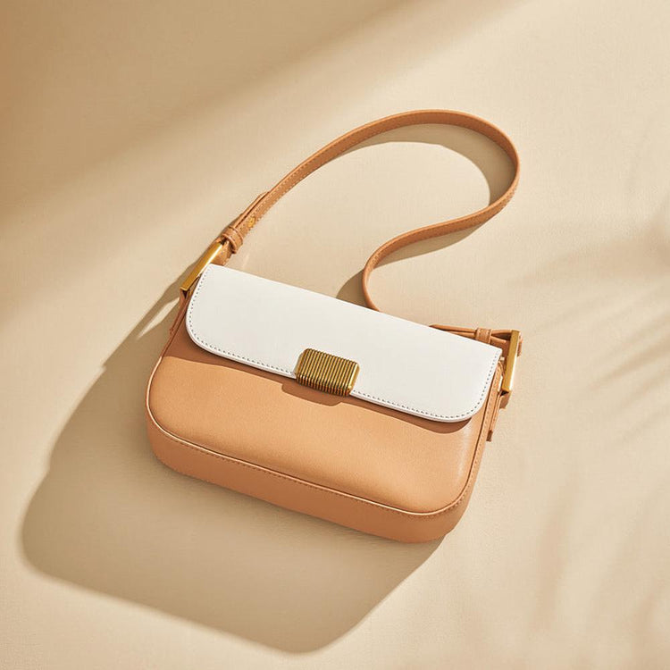 Genuine Leather Shoulder Bag – Versatile & Chic