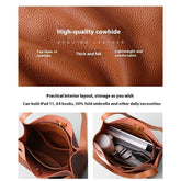 Genuine Leather Simple All-match Shoulder Bag