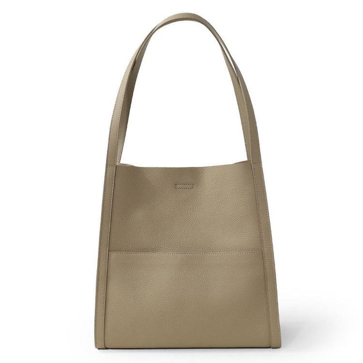 Genuine Leather Simple All-match Shoulder Bag