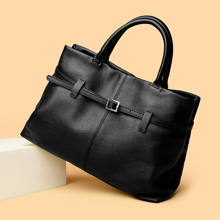 Genuine Leather large capacity Handbag