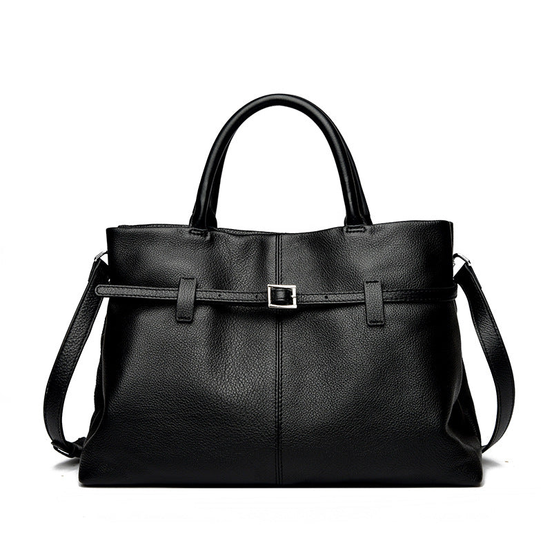 Genuine Leather large capacity Handbag