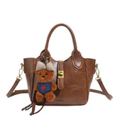 Hand-held Bucket Crossbody Bag