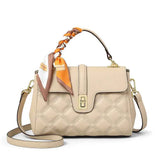 High-End Classic Textured Handbag