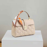 High-End Classic Textured Handbag