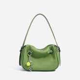 High-End Leather Pillow Shoulder Bag