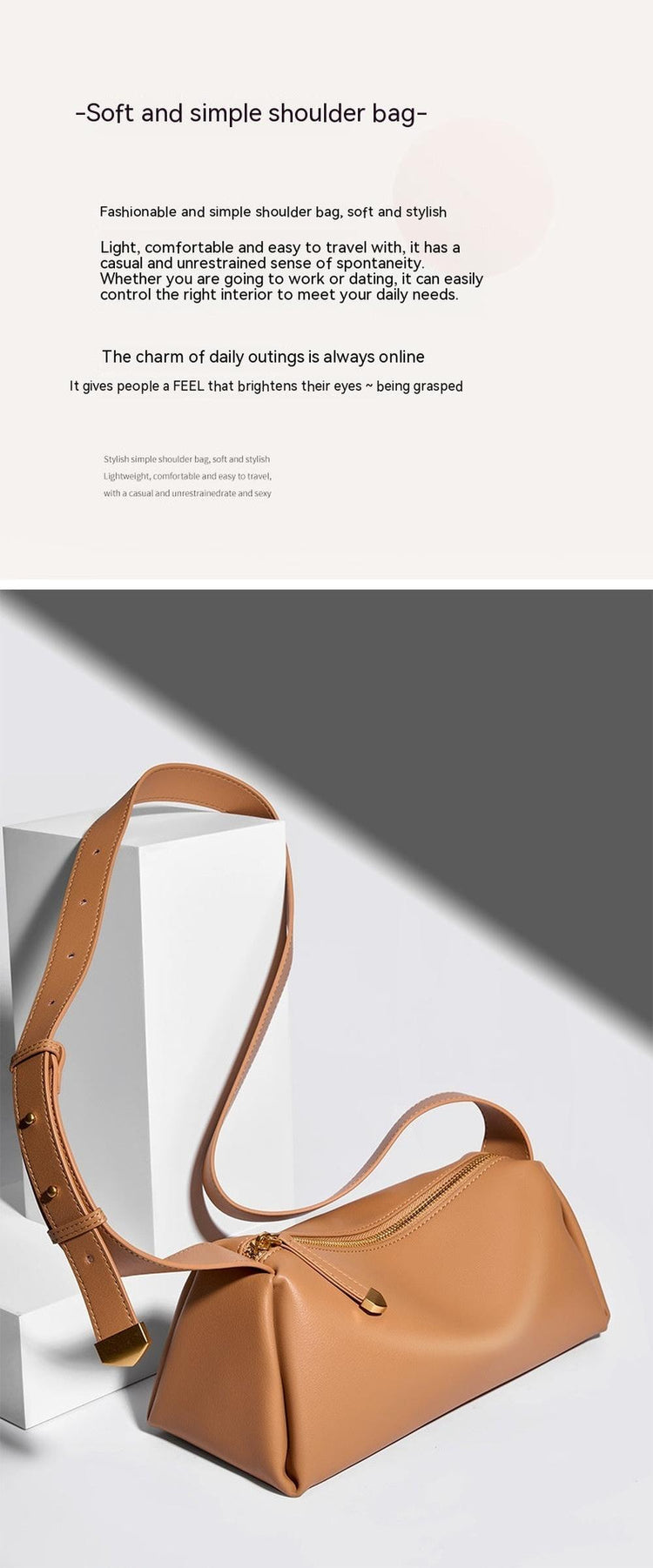 High-grade Baguette Crossbody