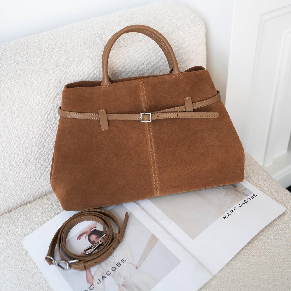 High-grade Suede Handbag