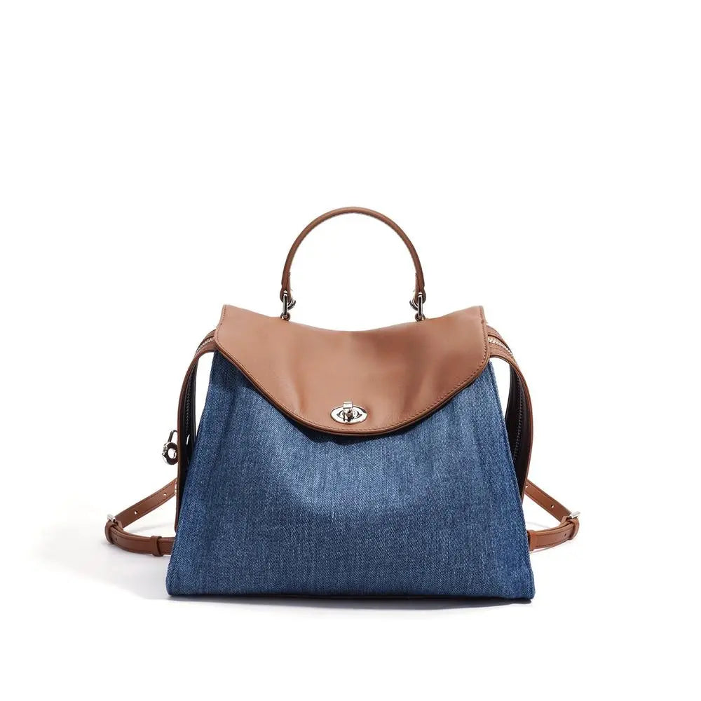 Jean Bag Korean Style Lazy Backpack