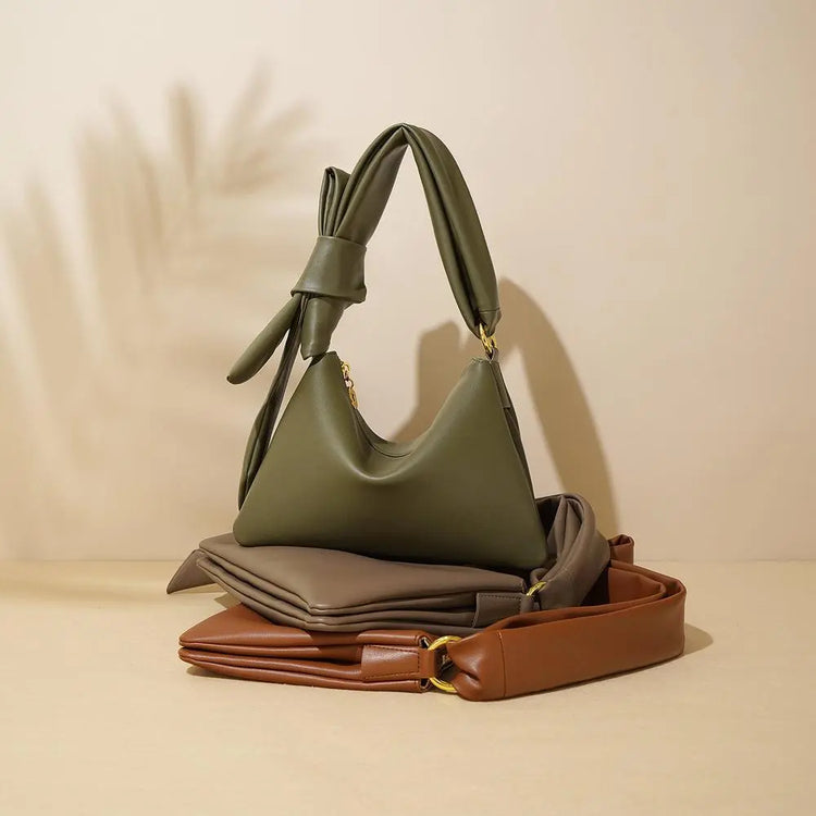 Large Capacity Cattle Leather Shouder Bag