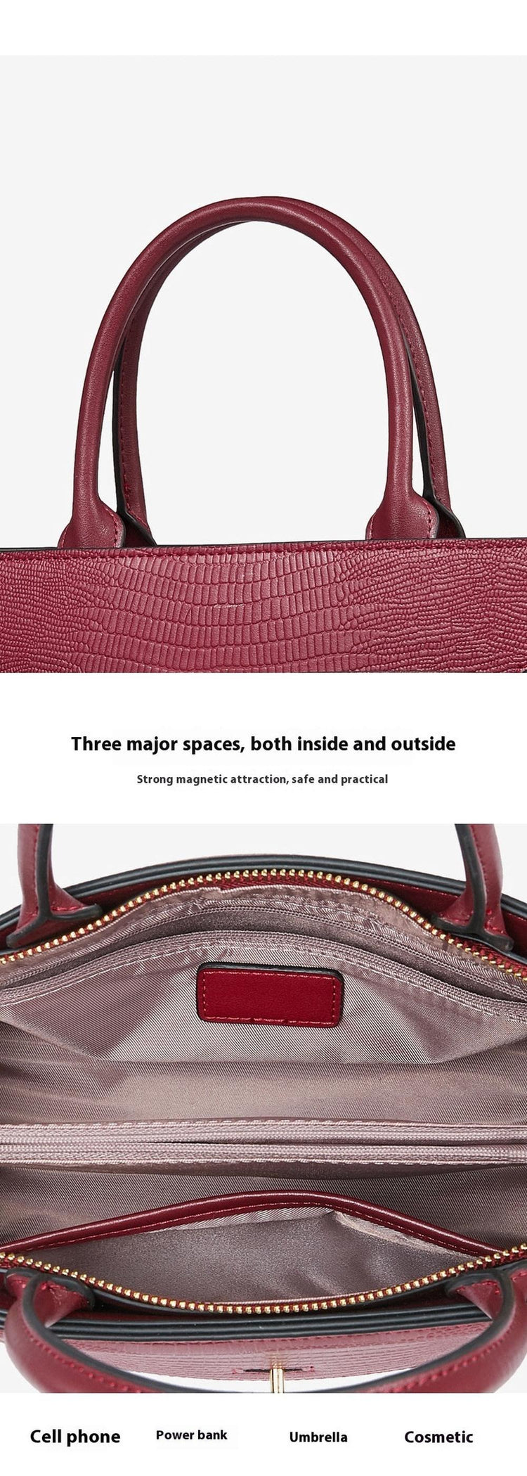 Large Capacity Commute Handbag