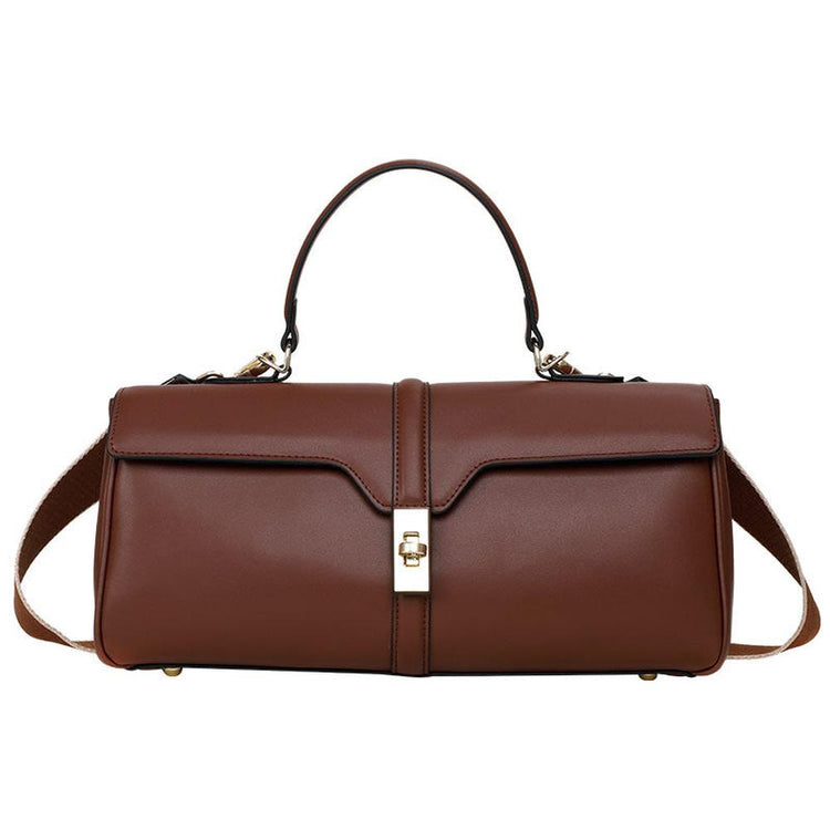 Large Capacity Cowhide Handbag