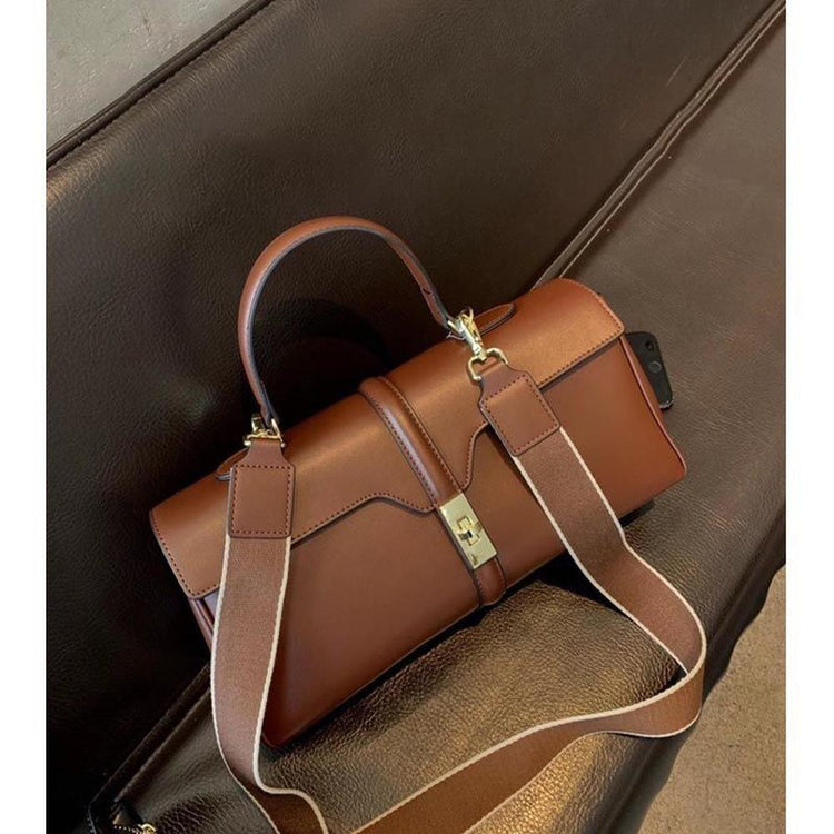 Large Capacity Cowhide Handbag