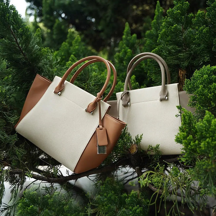 Large Capacity Cowhide Tote