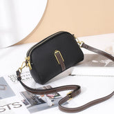 Large Capacity Leather Crossbody Bag