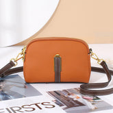 Large Capacity Leather Crossbody Bag