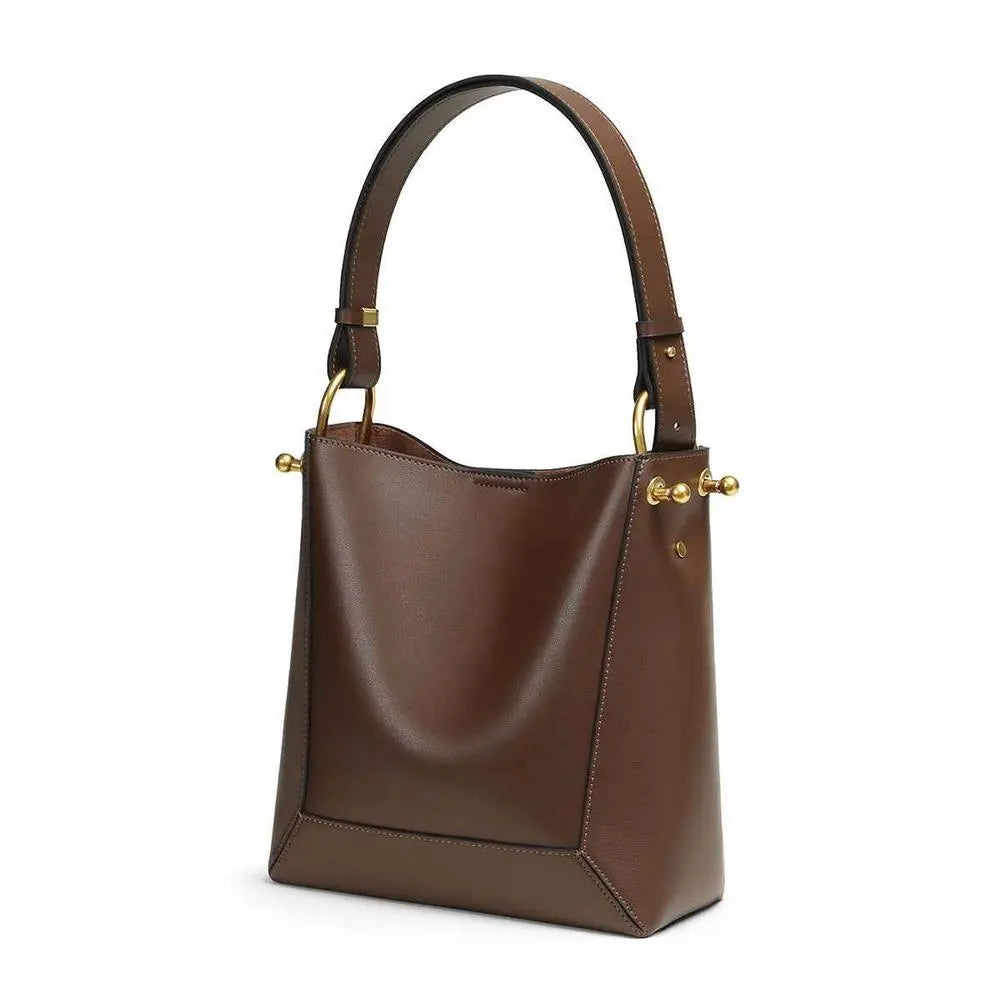 Large Capacity Leather Women&