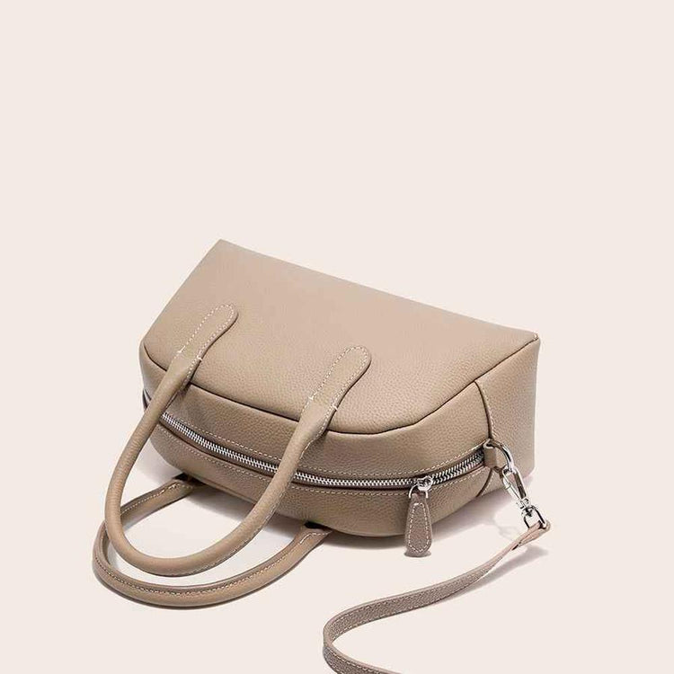 Large Capacity Leather handle pillow Bag