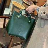 Large Capacity Plant-Tanned Soft Leather