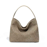 Large-Capacity Portable Woven Handbag