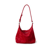 Large Capacity Suede Tote Bag