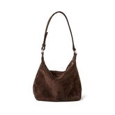 Large Capacity Suede Tote Bag