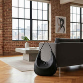 Large croissant Leather shoulder bag