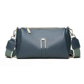 Large multifonctional leather crossbody bag