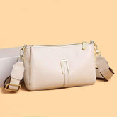 Large multifonctional leather crossbody bag
