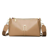 Large multifonctional leather crossbody bag