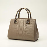 Large textured leather Handbag
