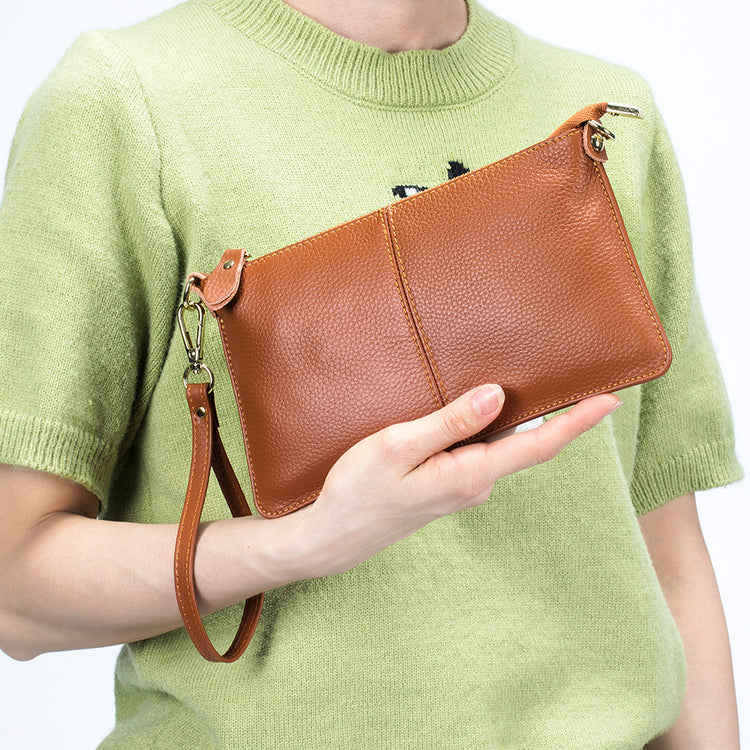Leather All-match Crossbody