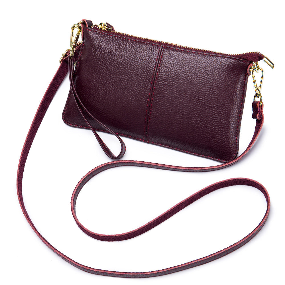 Leather All-match Crossbody