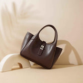 Leather Basket Handbag - Chic and Stylish Leather Handbags for Every Occasion