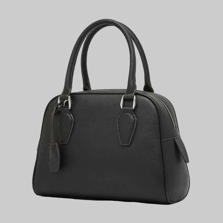 Leather Classic handle Bag