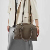 Leather Classic handle Bag