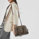 Leather Classic handle Bag