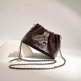 Leather Cloud Shoulder Bag