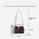 Leather Cloud Shoulder Bag