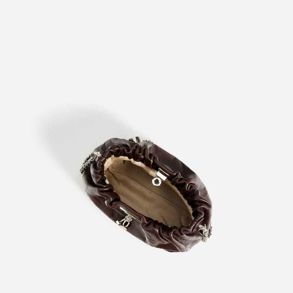 Leather Cloud Shoulder Bag