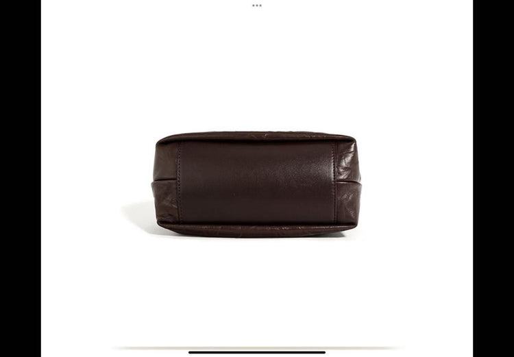 Leather Cloud Shoulder Bag