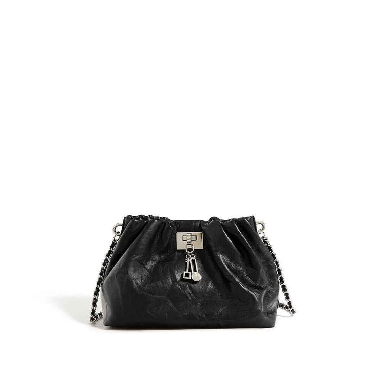 Leather Cloud Shoulder Bag