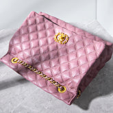 Leather Diamond Large Capacity shoulder Bag