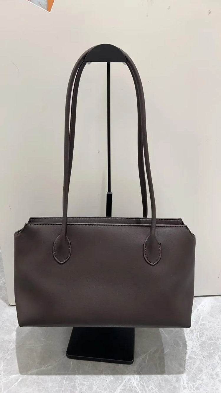 Leather Large Capacity tote Bag