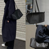 Leather Large Capacity tote Bag
