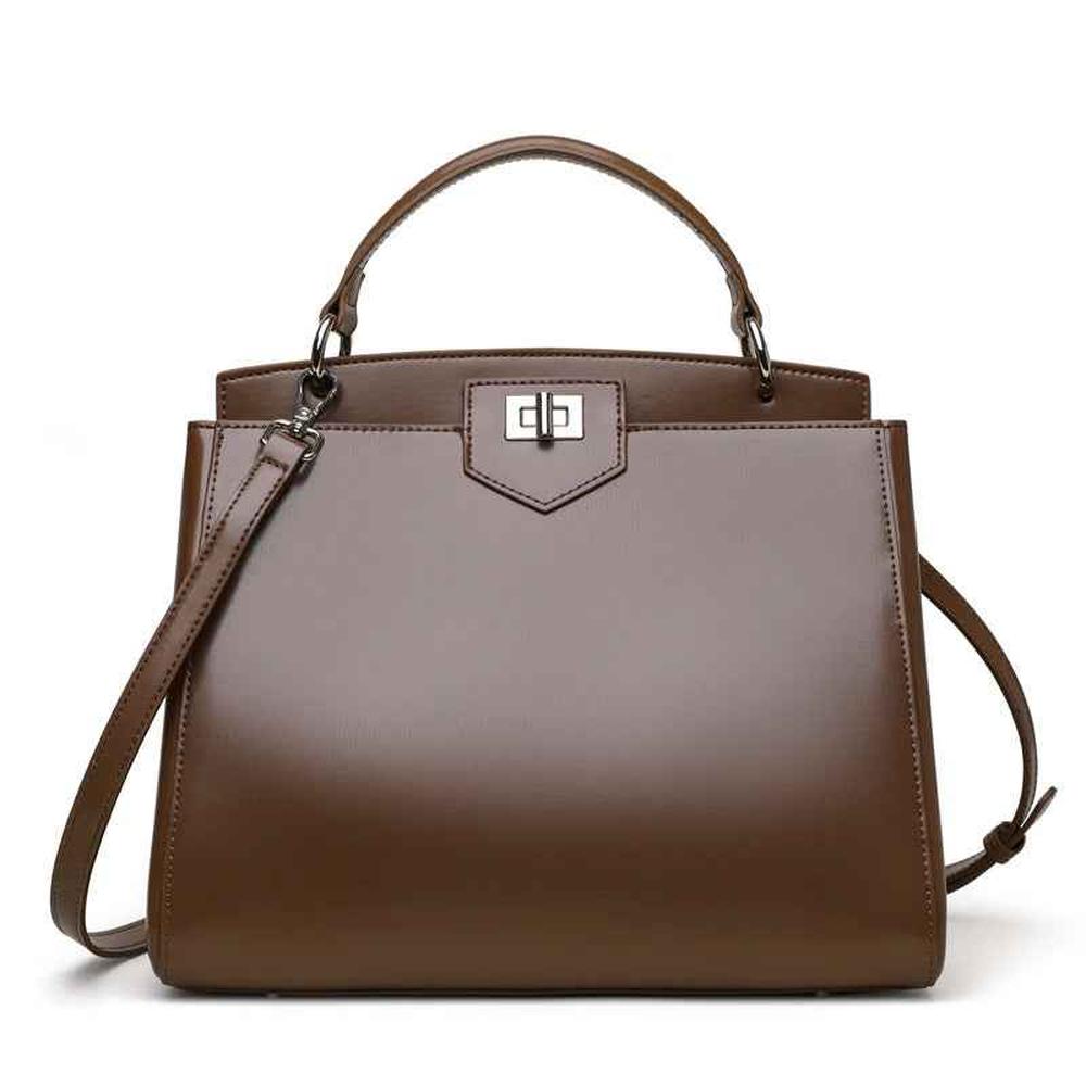 Leather Large Handbag - Elegant and Spacious Design for Every Occasion