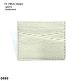 Leather Oil Edge Oblique Thin CardHolder